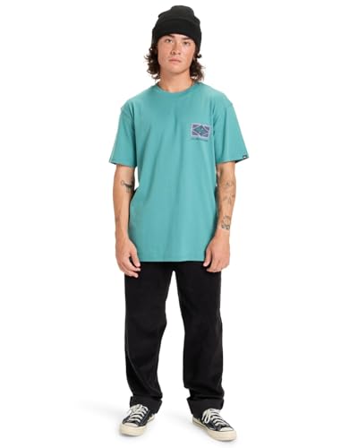 T-Shirt Quiksilver Evo Crisis Manches Courtes Vert XL - 5