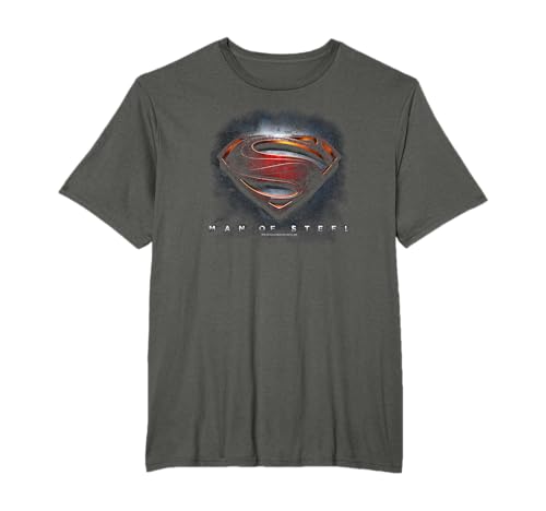 Superman Man of Steel Movie Shield Camiseta