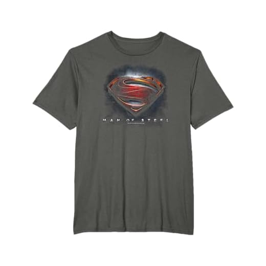 Superman Man of Steel Movie Shield Camiseta