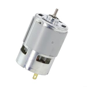 20V 21V 755 D-förmiger Schaftmotor mit hohem Drehmoment Metall gebürstet Elektromotor Ersatz für schnurlose Autowaschanlage Elektrischer Rasenmäher Elektrowerkzeug Upgrade