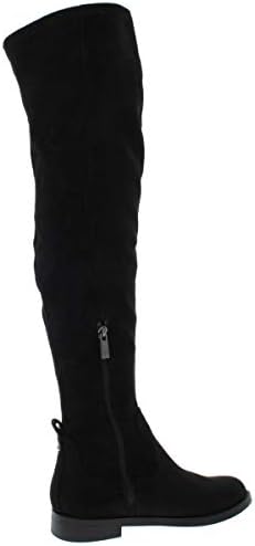 Kenneth Cole REACTION Women's Wind-y Over the Knee Stretch Boot, Black, 9 M US | Image 1