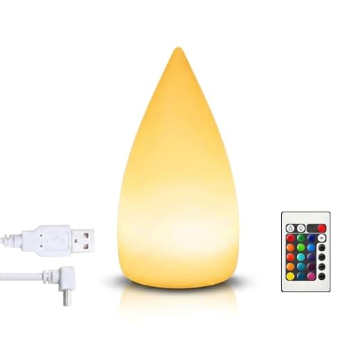 KBIBCK Sauna Lampe, Nachttischlampe mit 16 RGB Farben & 4 Modi, LED Saunalampe Hitzebeständig und wasserdicht mit Fernbedienung und Type-C Ladekabel, Licht für Saunaraum Schlafzimmer Restaurant