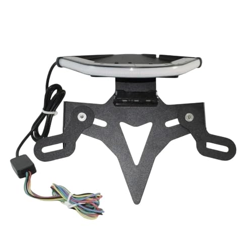 Support plaque clignotant intégré LED S1000RR cadre arrière moto premium