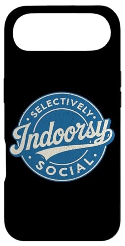 Indoorsy Selectively Social �r���e�[�W ���Љ�I �����I �X�}�z�P�[�X iPhone Air �p