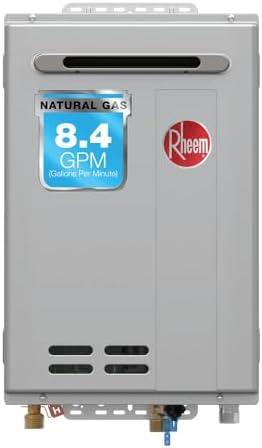 Rheem RTG-84XLN-3 High Efficiency Non-Condensing Outdoor Tankless...