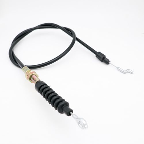 761400MA 340373 Clutch Drive Cable Replacement fit for Murray Craftsman Snow Blowers 340373,760150, 761153?Cable Length: 33.85 inches; Sheath Length: 25.86 inches?(1pc), black