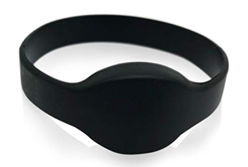 2 Black 26 Bit Proximity Wristbands INTELLid Weigand Prox Wrist Band Compatable with ISOProx 1386 1326 H10301 Format Readers. Works with The vast Majority of Access Control Systems