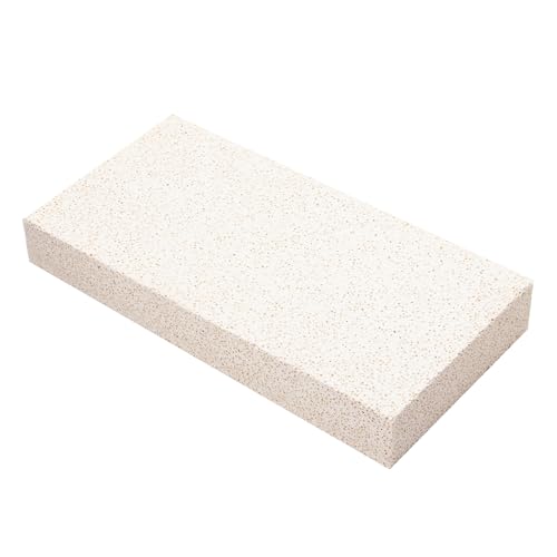 12 Pieces Insulating Fire Brick for Ovens, Kilns, Blacksmith, Fireplaces, Forges 9" x 4.5" x 1.25" 2300F Rated Insulating Fire Bricks