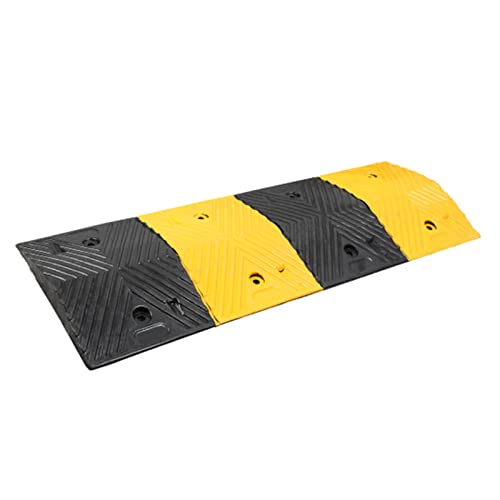 car ramps,Curb Ramps,Rubber Pavement Ramp Protector Trunking,Modular Traffic,Lane Decelerator Channel Slots,Very Suitable for Offices,Homes,and Workshops (