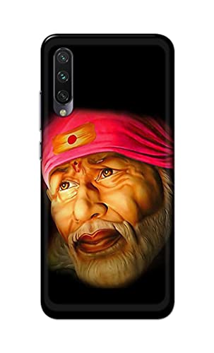 Image of PRINTFIDAA Sai Baba Lord Shiridi Great God Hinduism Religious Hard Back Cover for Mi A3 / Mi CC9e Back Cover -(P6) KAT1002