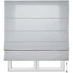 Estores Comedor Decoracion Estores Basic, STOR Plegable con Varillas, Estores para Ventana, Estores Plegables. Gris, 120x250cm