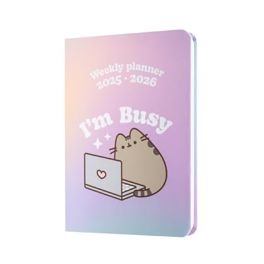 Grupo Erik Agenda Escolar 2026-2026 Semana Vista A6 Pusheen - Agenda 2026 2026 pequeña A6 Kawaii : Tamaño Bolsillo | Con Ilustraciones y Pegatinas : Para Niñas de Instituto o Universidad [17 MESES]