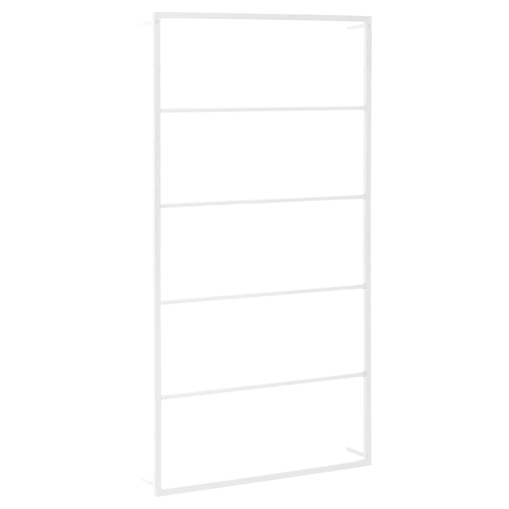 Porte-serviettes sur pied en acier gain de place pour séchage efficace