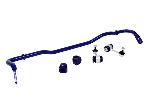 SuperPro RC0126RZ-24 24mm Adjustable Rear Sway Bar and End Link Kit 2022-2026 Volkswagen Golf R and Audi S3