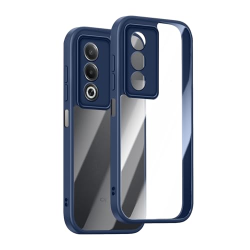 [SinRenn] OPPO A3 5G (A402OP CPH2639) �P�[�X �N���A 360°�S�ʕی� ���^ �����Y�ی� �X�}�z�P�[�X �ϋv�� ����PC�w��+�\���b�h�J���[ TPU�t���[�� �ϏՌ� �g�уJ�o�[ ���� �C�菝�h�~ �ČRMIL�K�i �����h