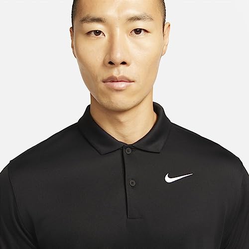 Image of Nike Mens Court Solid Tennis Polo Shirt