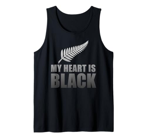 Rugby-T-Shirt für Herren, neuseeländisches Design Tank Top