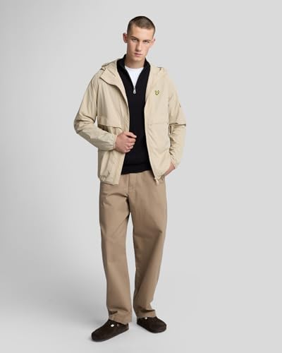 Hemden Mann Lyle And Scott 1874 Kn2112Vc Cttn Merino Qrtr Zip Spring Z865 Strahler Schwarz - 4