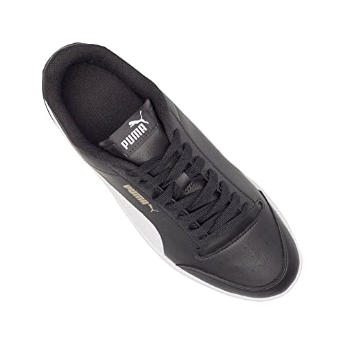 Tênis Shuffle Bdp, Puma, Adulto-Unissex, Preto/Branco/Dourado, 42