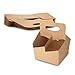 4 Cup Kraft Drink Carrier with Handles by MT Products (15 Pieces)