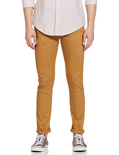 Image of Spykar Men's Slim Trousers