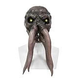 Bulex Scary Octopus Mask Octopus Costume Monster Mask Deep Sea Creature Full Head Latex Party Halloween Costume Adult