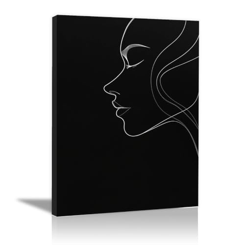 Tableau image toile motiver femmes croquis abstrait deco maison moderne