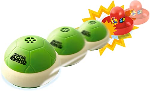 EPOCH Games 7397 Super Mario Hover Shell Strike - Party Spiel Actionspiel Geschicklichkeitsspiel, Bunt