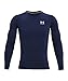 Under Armour Big & Tall HeatGear Armour Comp Long Sleeve Midnight Navy/White 3XT