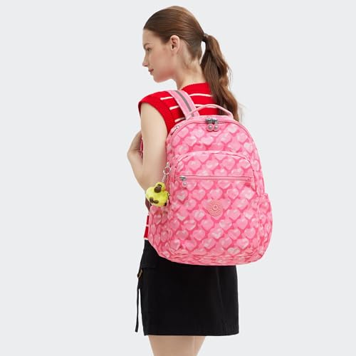 Image of Kipling Women's Seoul 15 inch Laptop Backpack, Durable, Roomy with Padded Shoulder Straps, Built-In Protective Sleeve