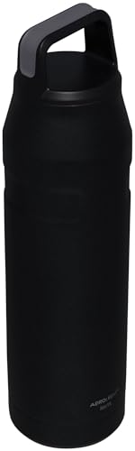Image of Stanley IceFlow Cap and Carry Water Bottle | Wide Mouth Twist Lid | Lightweight & Leakproof for Travel & Sports | Insulated Stainless Steel | BPA-Free