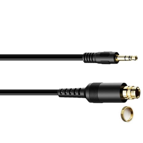 Cable de audio mono 3.5mm con conector macho a hembra 80 cm