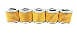 Qty 5 Emgo Oil Filters 10-79100 Compatible with 1981-83 XV920M 920R Midnight Virago Seca