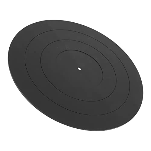 DOITOOL 1Pc Silicone Turntable Pad Mat for Vinyl Records Static Vibration Control Scratch Protection Essential Accessory for Record Player Enthusiasts