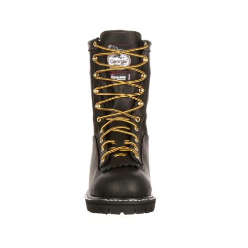 Image of Georgia Boot Men's Low Heel Logger GORE-TEX Waterproof Insulated Work Boots