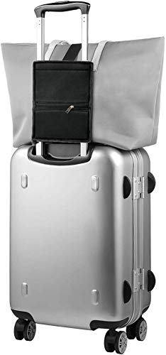 Luggage Straps,Luggage Accessories, Holder With Storage Bag Strap Organizer Travel Accessories Belt,Suitcase Straps No Elastic, Zipper Black