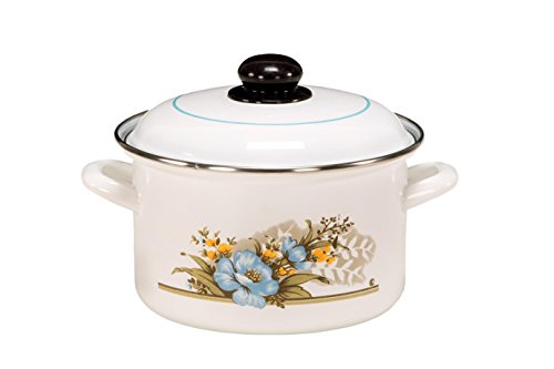 KRÜGER 313202000 Rôtissoire Florida 20 cm, Émail, Multicolore