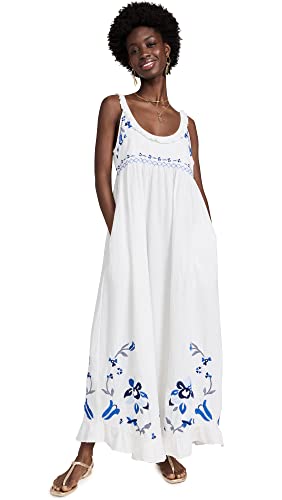 free people white embroidered dress Vintage 1960s White Mexican Floral Embroidered Maxi Dress by Lauren Owen of  Texas