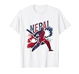 Nepal Cricket Jersey 2024 Cricket Nepal Flag NS