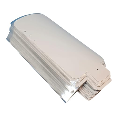 Protection ecran iPhone 14 carte papier blanc x100 film de protection