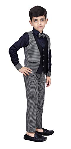 Image of ZOLARIO Boys Clothing Set 3 Piece Dress for Boys, Set of Coat, Pant & Shirt, Ideal for Wedding and Birthday.
