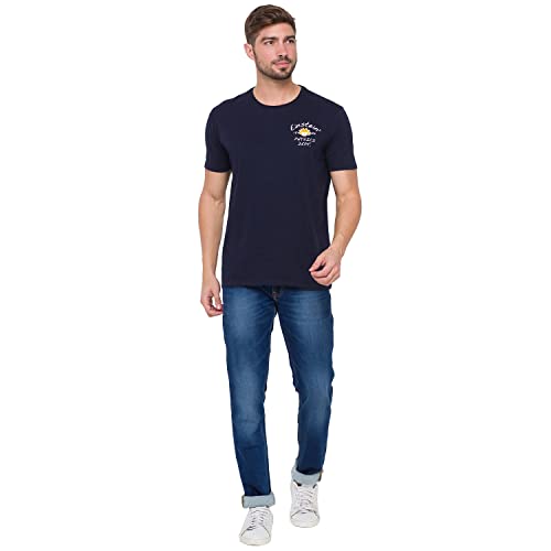Image of SPYKAR Men's Solid Slim Fit T-Shirt