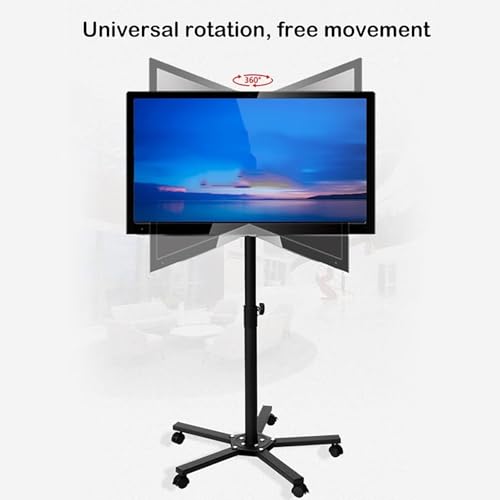 Support TV roulant à angle réglable pour optimiser l'espace et les reflets - 7