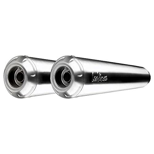 Silenciador escape Classic Racer acero inoxidable doble simetria alta resistencia