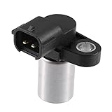 Motoforti Engine Crankshaft Position Sensor, Crank Position Sensor, for Subaru Legacy 1995-2015, ABS, 22053-AA053, 22053-AA051, Black