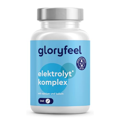 Elektrolyte Tabletten – 240 Tabletten mit Magnesium, Kalium, Natrium, Calcium & Chlorid – Elektrolytgleichgewicht* & Muskelfunktion* – vegan & ohne unnötige Zusätze