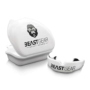 Beast Gear Mouth Guard/Gum Shield – for boxing, MMA, rugby, muay thai, hockey, judo, karate martial arts and all contact…
