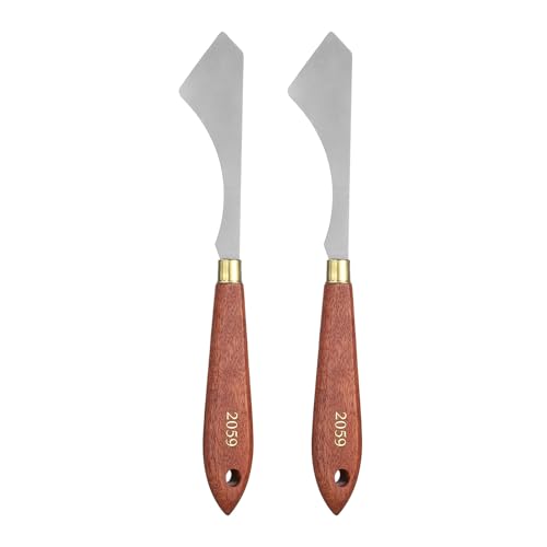 HARFINGTON 2pcs Palette Knife Painting Tool 3.74