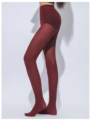 WDIRARA Women's Sheer Tight High Waisted Stockings Party Club Pantyhose2