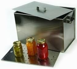 Stainless Steel Canner with Rack, 24 Guage #304 Stainless
